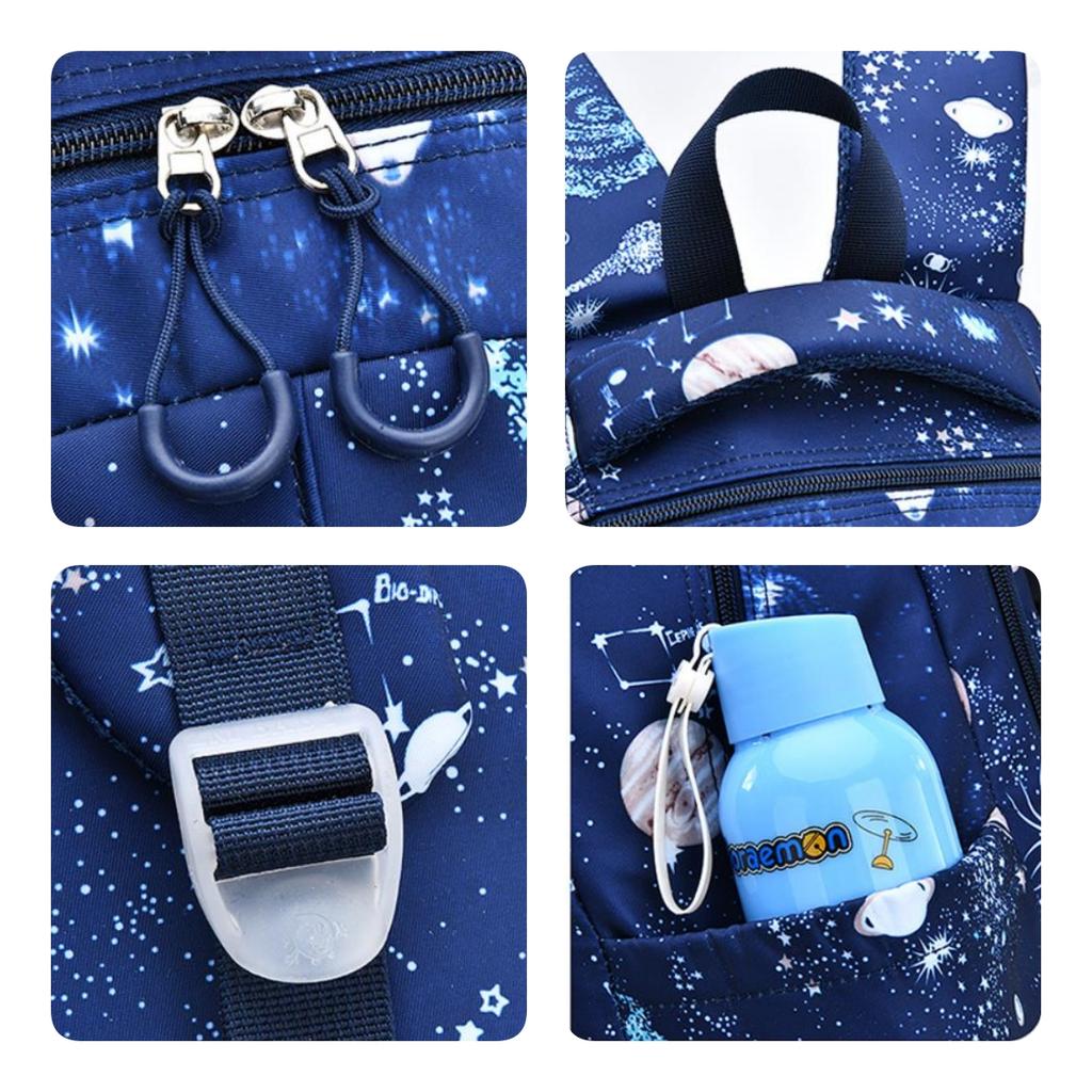 Nylon Waterproof Schoolbags for Girls Elementary School Students Grade 1 3 6 Cute Light Casual Backpack Spine Protaction Book Bag