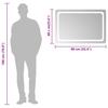 LED Bathroom Mirror 90x60 cm