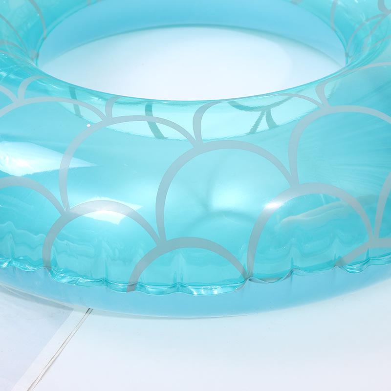 Adult Mermaid Tail Inflatable Float Chair - Swim Ring Lifebuoy Raft