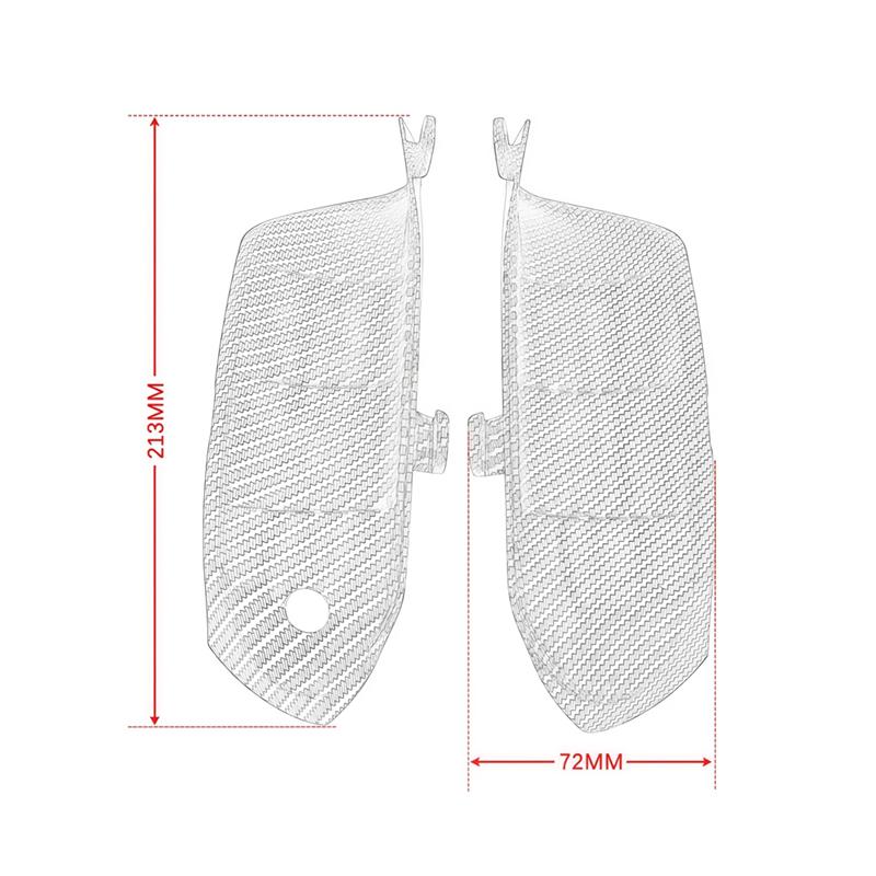 Motorcycle Rear Tail Fairings Seat Side Panel Cover For MT-07 FZ-07 2014-2017