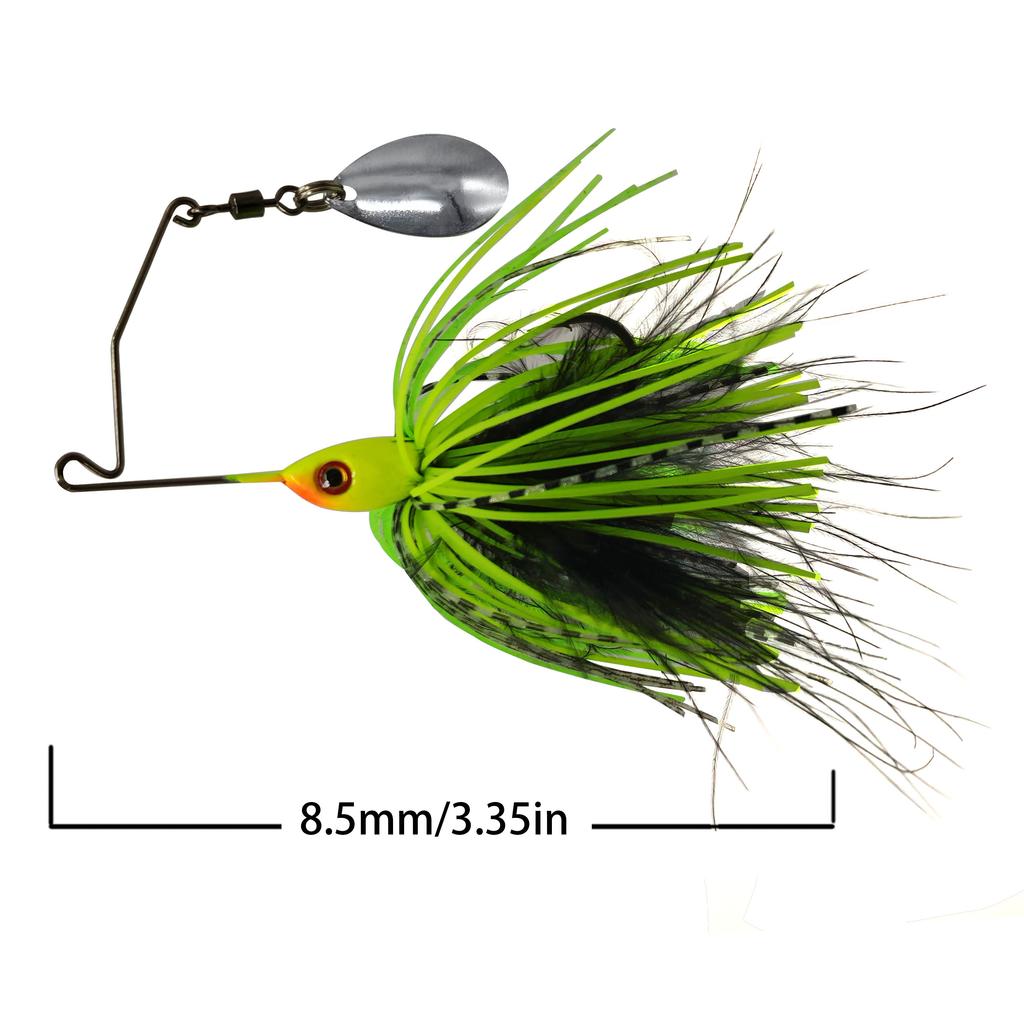 Mycena 7G/9G Spinner Bait Fishing Lure Chatter Bait Blade Jig Dancer Buzzbait Wobbler Chatterbait for Bass Pike