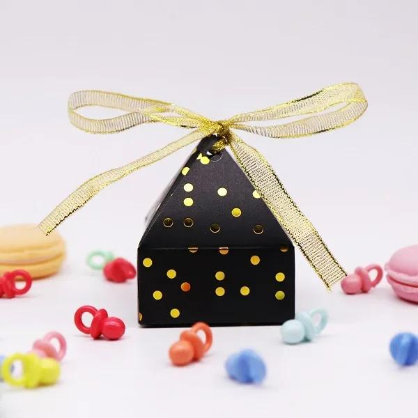 10pc Mini Birthday Gift Box Wedding Chocolate Box Candy Box Baking Package Wedding Party Decorations Supply