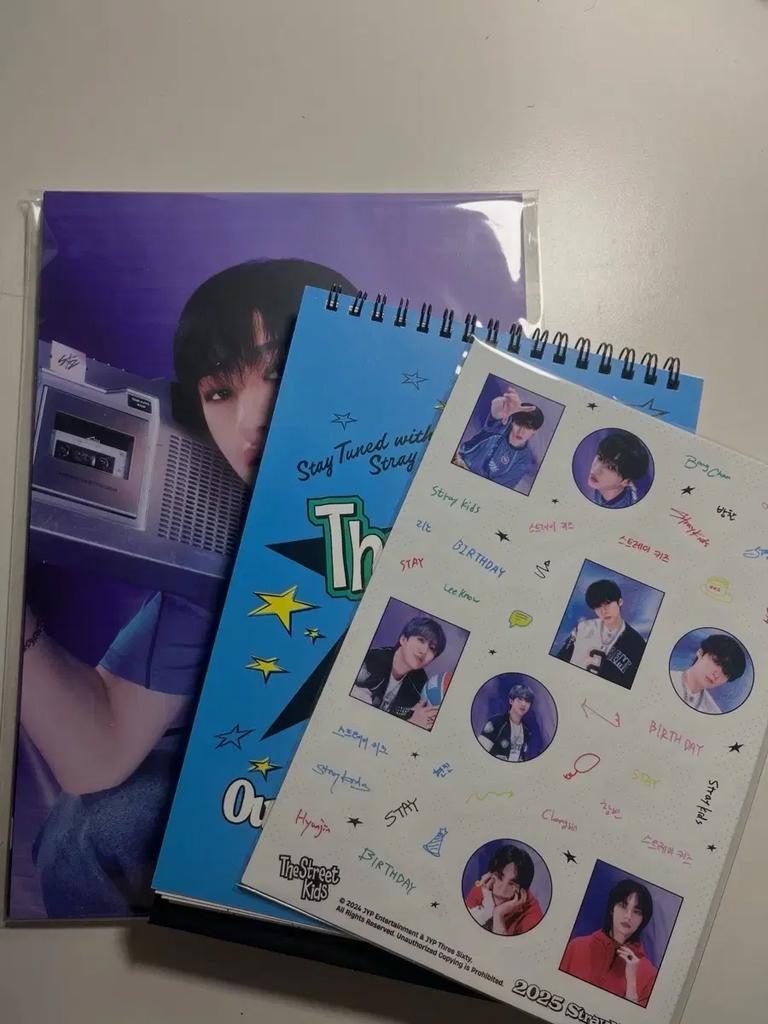 STRAY KIDS 2025 Season's Greetings Sign Used