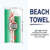 Logo Mexico American Football Print Beach Towel, Large Soft Quick Dry Towel for Beach Camping Swimming