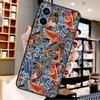 Tattoo Japanese Koi Dragon Wave For Xiaomi Redmi Note 14 Pro 9 10 11 12 13 15 Pro Plus Case For Redmi 15 15C 13C 12C 10C 14C