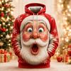 Unisex 3D-bedruckter Hoodie Überraschter Weihnachtsmann Weihnachtsmuster Pullover Langarm Lässig Feiertags-Sweatshirt Herren Winter Oberteile