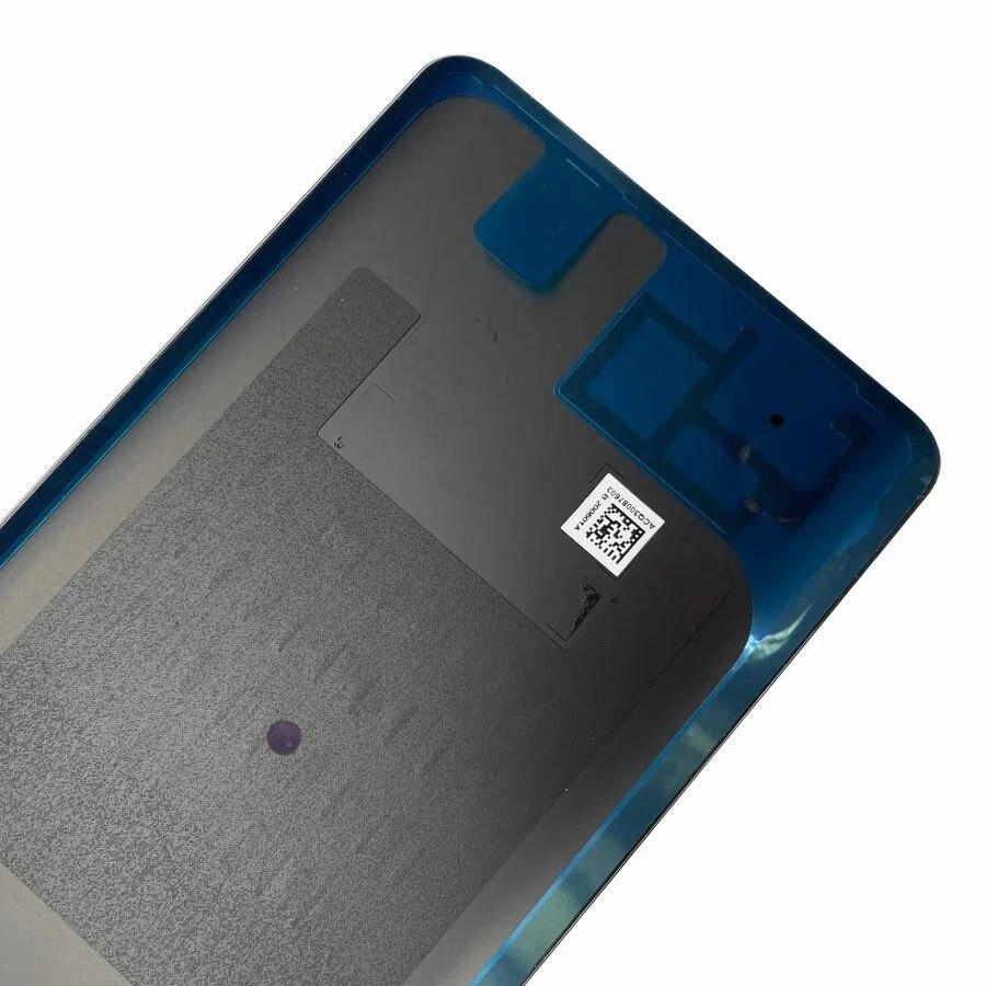 Capac din sticlă din spate LM-G900 pentru LG Velvet 5G Carcasa din spate pentru ușă din spate de înlocuire a bateriei tare, cu lentilă