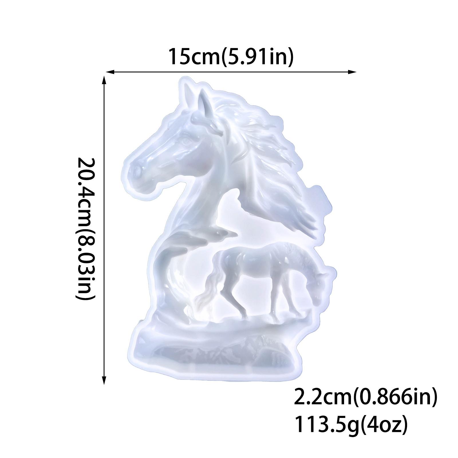 

Скелет лошади скульптура орнамент силиконовая форма DIY гостиная настенные наклейки подвесные формы из эпоксидной смолы лошадь