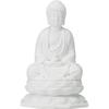 Statuie din ceramică Avalokitesvara Shakyamuni Ksitigarbha, material din porțelan alb, lumină LED încorporată, decorație pentru casă Statuia lui Buddha