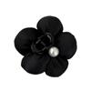 2pcs Pearl Scrunchies Shark Clip Exquisite Exaggerated Crab Clip Sponge Puff Flower Hair Claw  Party