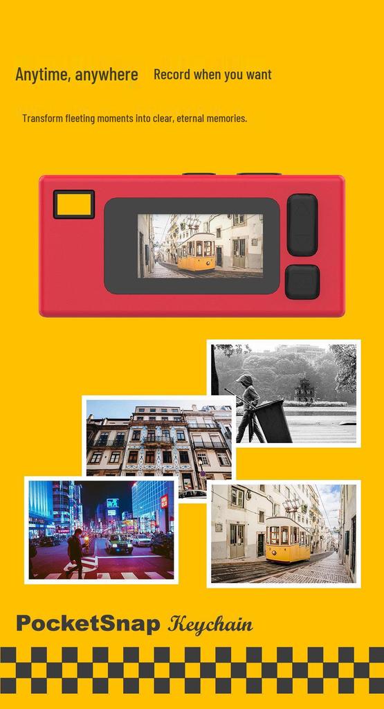 1080P Mini Student Digital Camera with Portable Backpack