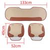 SEAMETAL Leather Seat Covers Car Cushion Four Seasons Automobiles Seat Cover Universal Pad Mats Protector for Car Seat