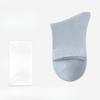 Female Autumn Pure Color Cotton Sweat Absorbing Deodorizing Antibacterial Boneless Cotton Socks