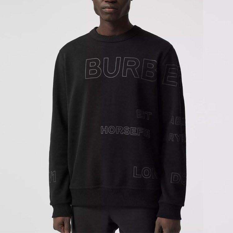 Burberry Sweatshirt Men's Black 80375531