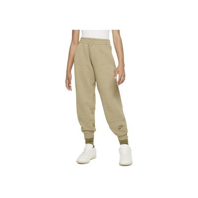 Sportswear Icon Fleece Solid Logo Jogger Pants Kids Bottoms Khaki FJ6028-276