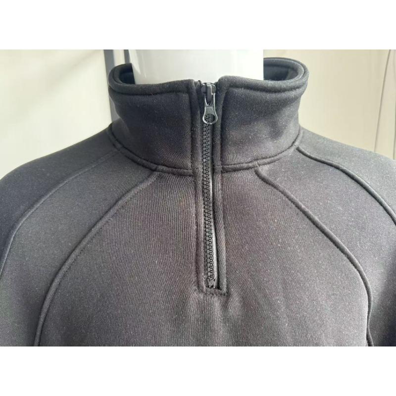 Men S Stand Collar Raglan Sleeve Kangaroo Pocket Casual Hoodie