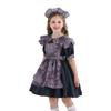 Halloween Children's Costume Pumpkin Skirt Children's Costume Witch Costume Horror Doll Girl Maid Costume Lolita Dress