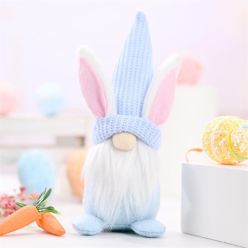 Easter Gnome Bunny Rabbit Gonk Tomte Dwarf Plush Doll Toy Ornaments kids Gift