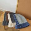 Simple Ear Protection Hat Beanie Winter Cap Warm Knitted Hat  Female/Girls
