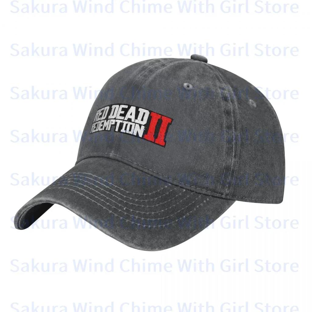 Fashion Red Dead Game Baseball Cap for Unisex Cotton Hats Adjustable Hat Casual Truck Driver Hat