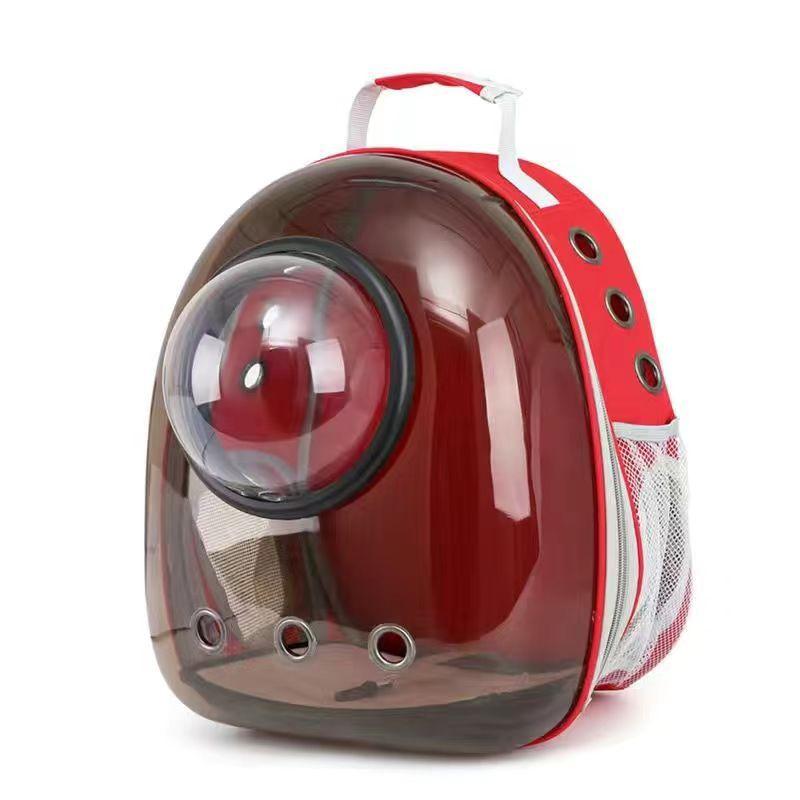 Cat Bag Out Portable Bag Space Capsule Pet Backpack Cat Cage Double Shoulder Transparent Cat Schoolbag Dog Cat Supplies