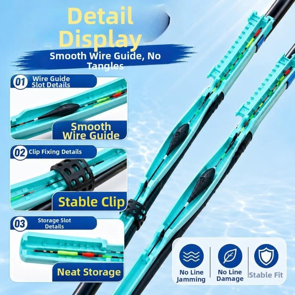 2pcs Store Float Line Hook Fishing Rod Line Winder 4in1 Design Fishing Line Winder Outdoor Sport