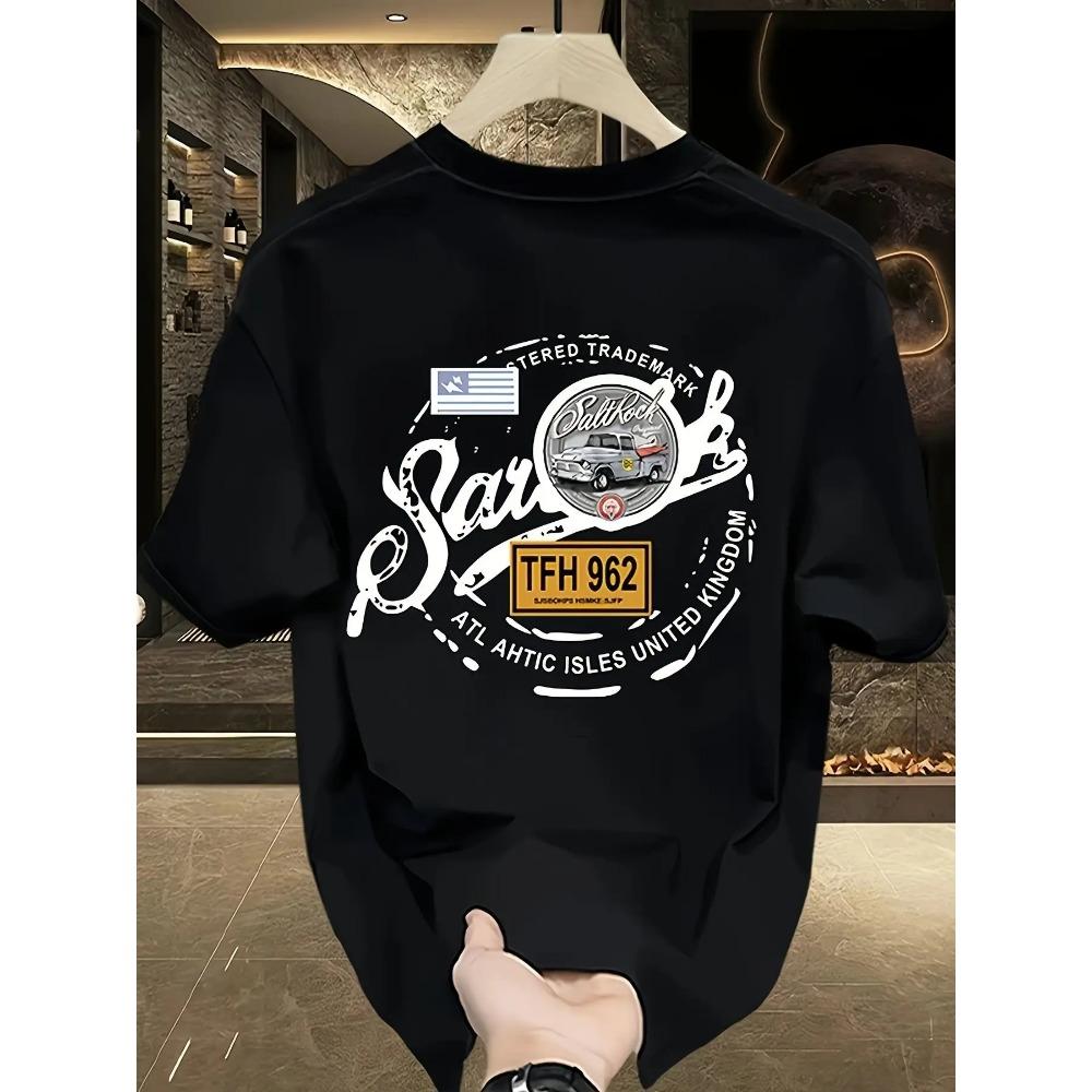 

Black Band T-Shirt Suitable for Concerts and Machine Washable All Seasons Loose Version Stylish Retro Design Iconic Music S