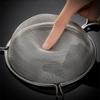 Kitchen Multi-functional Strainer Stainless Steel Filter Spoon with Wooden Handle Fried Food Gadgets Tool Wire Fine Mesh