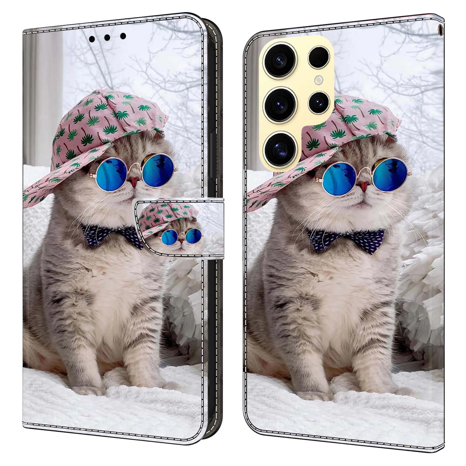 

For Samsung Galaxy S26 Ultra Wallet Case Pattern Printing Stand Leather Flip Phone Cover