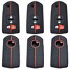 Silicone Car Key Case Holder Shell Soft Remote Cover Protector for Mazda 6 M3 Atenza CX4 4 Buttons Flip Folding Key Accessories