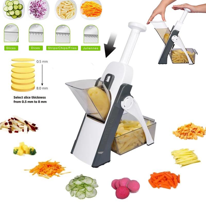 Buy Manual Vegetable Slicer Foldable Grater Slicer Kitchen Gadgets Safe