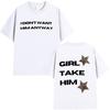 2025 Tate McRae So Close To What T-Shirt Neues Album Muster T-Shirt Herren Damen Sommer Atmungsaktiv Bequem Reines Baumwoll-T-Shirt