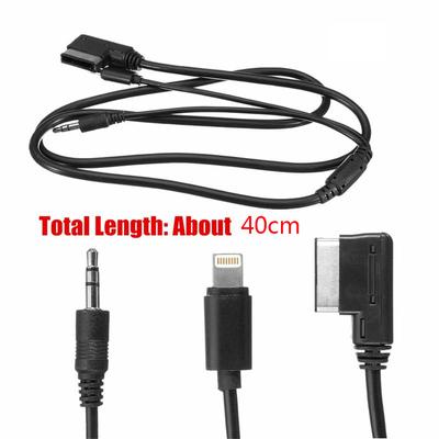 MMI Müzik AUX Arayüz Kablosu Kablosu 8pin Mercedes için IPOD IPHONE için Şarj