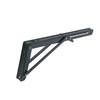 1/2Pcs Cold Rolled Steel Collapsible Shelf Heavy Duty Triangle Folding Angle Shelf Bracket For Table Work Bench Wall Mounted