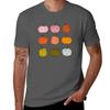 Rainbow Pumpkins Tshirt Stain Resistant Casual Tee
