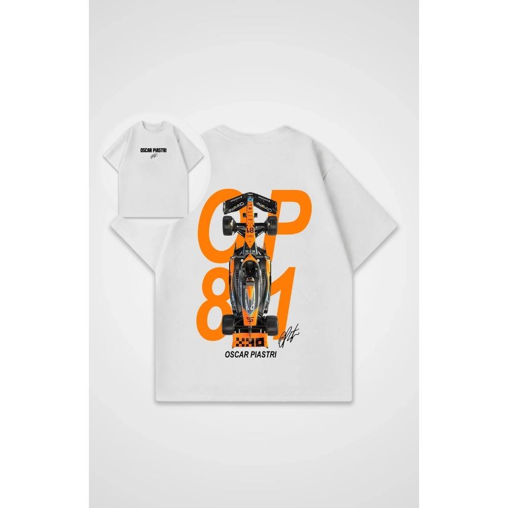 2025 The Latest Oscar Piastri Yangzed Shirt Y2K  T-Shirt Large Size Casual Cotton Printed Short Sleeve Men's and Women's T-Shirt