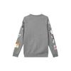 Nike Logo Print Comfortable Pullover Long Sleeve Sweatshirt Men Sweatshirt Gray CD5872-091