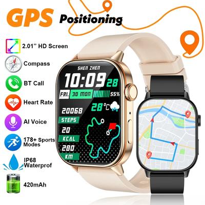 SACOSDING Nou Ceas Inteligent cu Poziționare GPS Impermeabil Tracker Fitness de Exterior Monitorizare Oxigen Sânge Somn Busolă Peste 170 de Moduri Sport Ceas