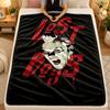 Flannel BlanketThe Lost Boys Warm Soft Throw Blanket for Indoor Sofa Bed Living Room Use