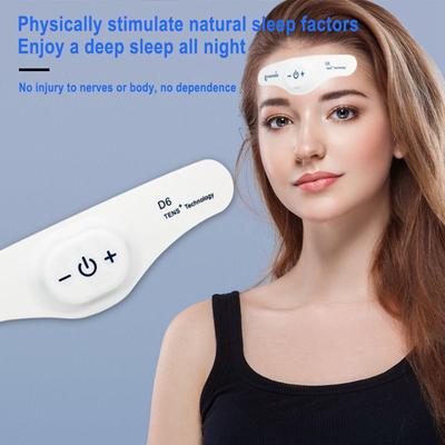 Kopfmassagegerät, elektrisches Kopfschlafinstrument für Hypnose, Schlaflosigkeit, Therapie, Massagegerät, Akupunktur, Schlafhilfe, keine Nebenwirkungen