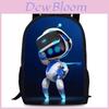 Astro Bot 15 Inch Large Capacity School Backpack Stylish Oxford Cloth Design For Kids