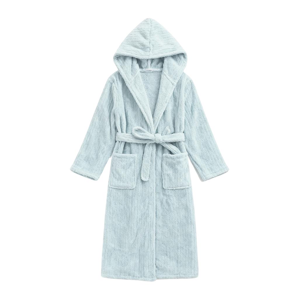 Multi-color Coral Fleece Bathrobes For Adults