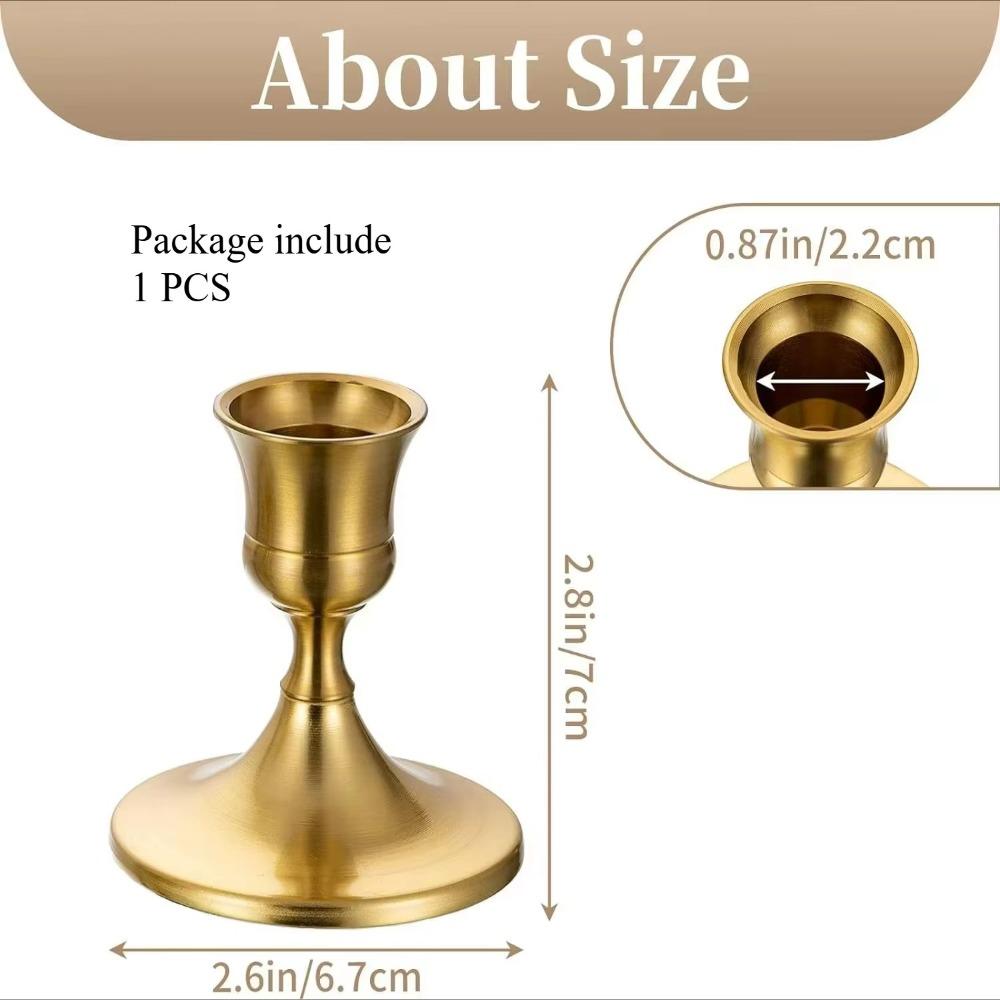 1/3pcs Home and Hotel Decoration Tabletop Candle Holders  Suitable for Wedding Anniversary