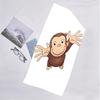 Curious George Fashion Beach Towel: Ideal for Summer Adventures Soft, Absorbent and Quick Drying Suitable for Swimming and Bathing