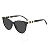 Carolina Herrera Grey Cat Eye LadieS SunglaSSeS Her 0107 S 0kdx Ir 57