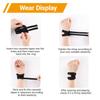 Carpel Tunnel Wrist Brace with Adjustable Closure & Wrist Stabilizers, Comfortable Wrist Support Straps for Weight Bearing