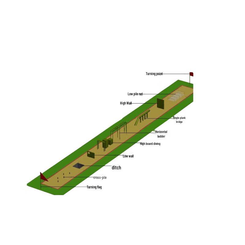 Fixed 400M Track & Field Training Hurdle Set