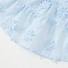 Spring and summer thin daisy skirt lace collar cat and dog clothing two-legged casual wear