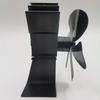 6-Blade Heat Self-Powered Stove Fireplace Fan For Wood Log Burner Fireplace Quiet Environmental Fan Efficient Heat Distribution