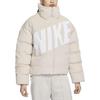 Nike Giacca Piumino Casual Ampia in Velluto a Coste con Colletto alla Coreana Essenziale da Donna Giacche Rosso Chiaro Marrone Legno FD8214-104